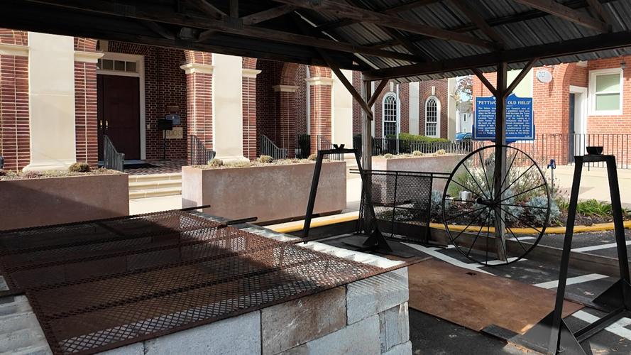 Ox Roast set up for Return Day 2024