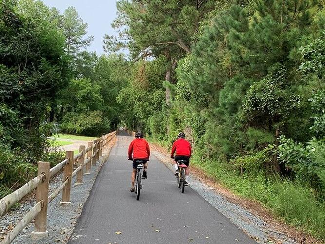 Lewes-Georgetown Trail bikers