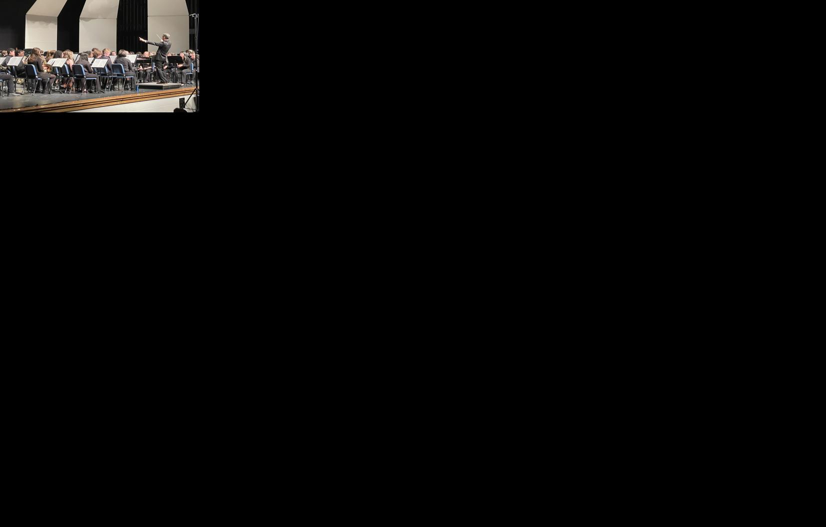 Sussex County Honors Band student musicians perform concert for full audience