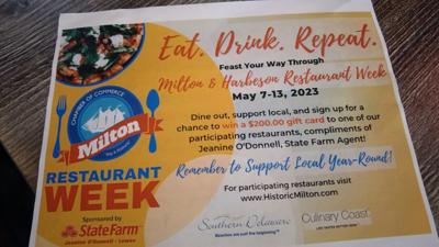 First Ever Milton-Harbeson Restaurant Week Kicks Off