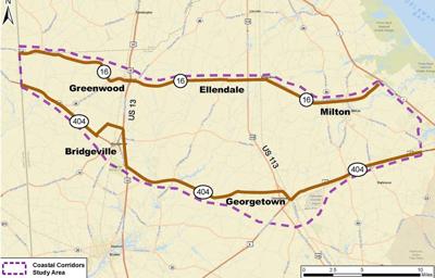 DelDOT Studying Route 404 and Route 16, Proposes Future Changes