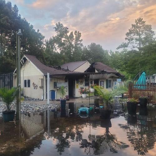 Lake Somerset fire