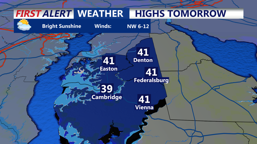 HIGHS TOMORROW CAMBRIDGE