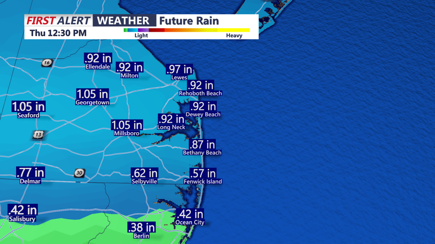 RAIN AMOUNTS