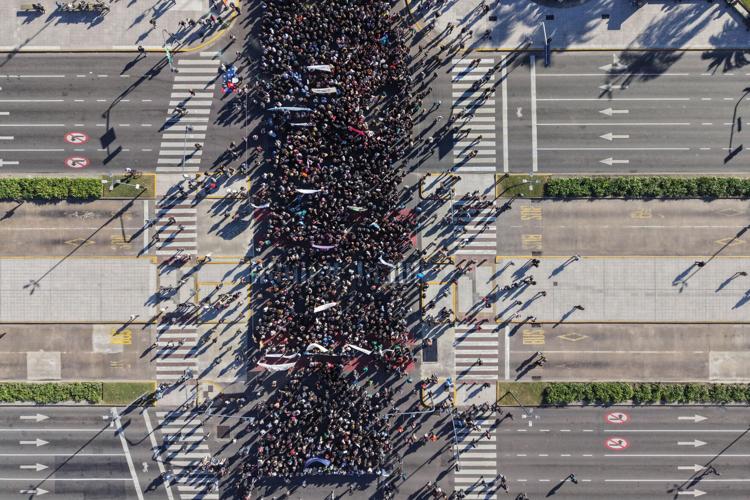 Argentina University Protest