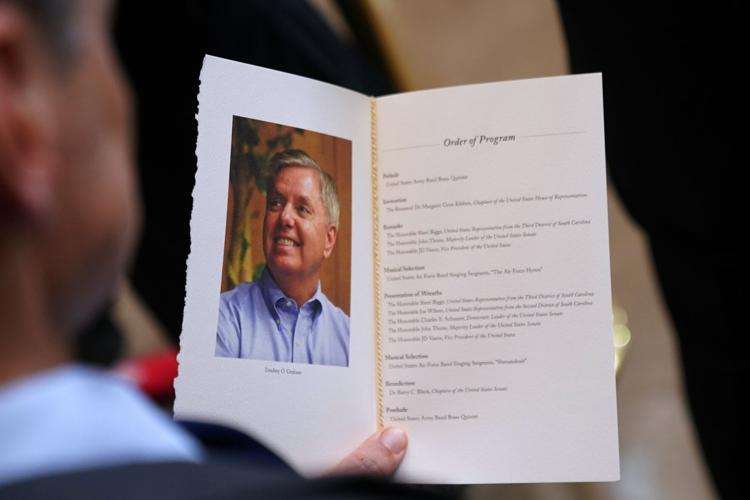 Lindsey Graham honored with memorial services in Washington, in photos