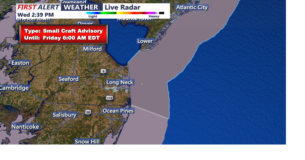 Cold Front Brings Cooler Air and Gusty Winds to Delmarva | Weather ...