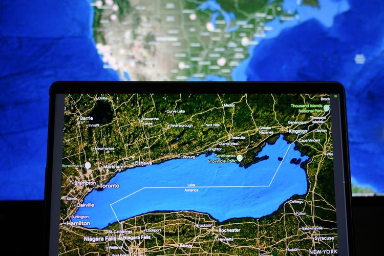 Google Lake Ontario