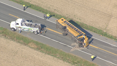 Caroline County Schools bus crash