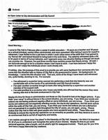 Open letter to Lewes