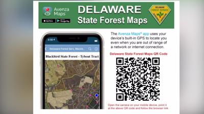 Delaware Forest & Trail Maps Available On Avenza Maps App