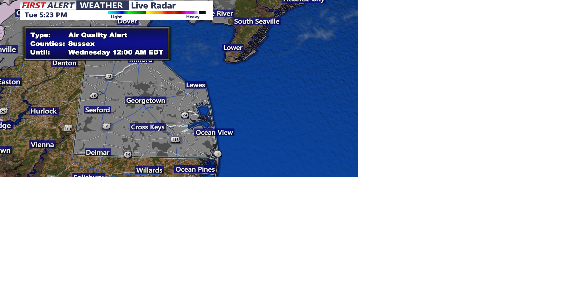 Heat Holds Before Cold Front Brings Storm Risk | Weather | coasttv.com