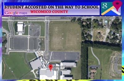 Student accosted on the way to school