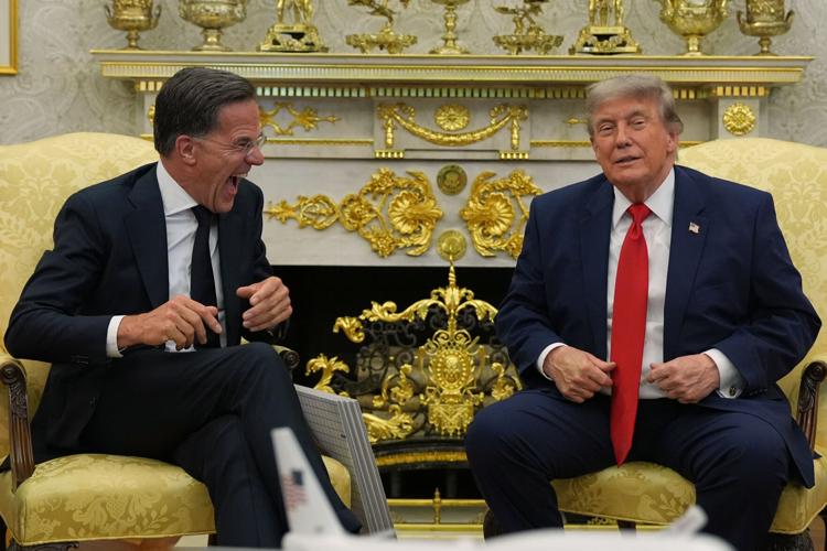 Trump NATO Rutte