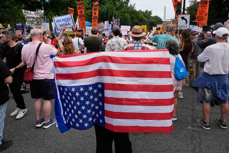 AP Poll America 250 Pride