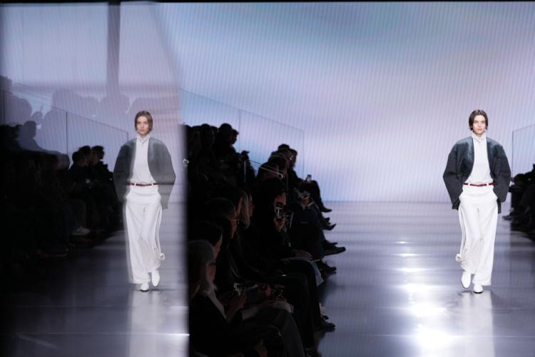 Italy Fashion Giorgio Armani F/W 26/27