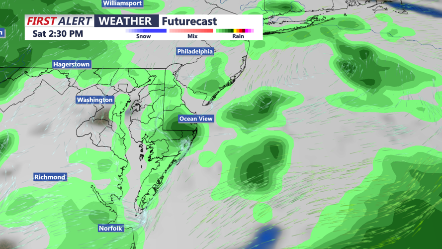 First 90 degree day of the season, cooler weekend with showers and ...
