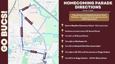 Milford homecoming parade