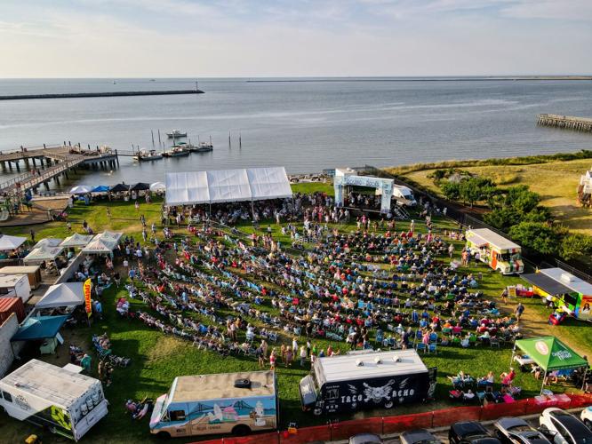 Rocking The Docks Drone Shot
