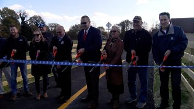 Georgetown Leaders & DelDOT Cut Ribbon To Celebrate Completion Of Phase 8 Of Georgetown To Lewes Trail
