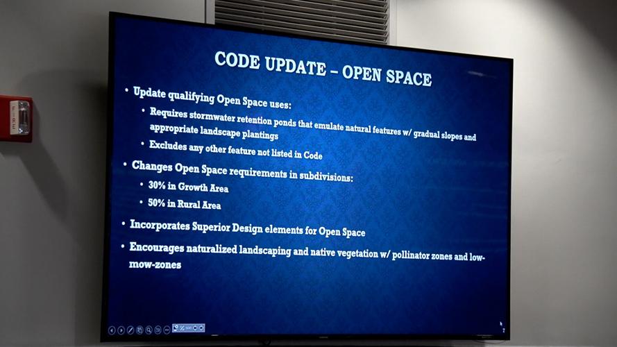 Open Space recommendation