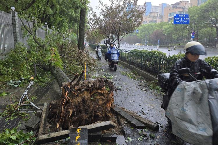 China Asia Storms
