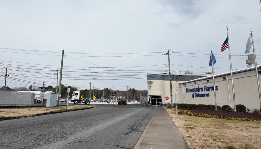 Mountaire Farms building on Hosier Street
