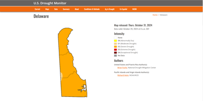 U.S. drought monitor