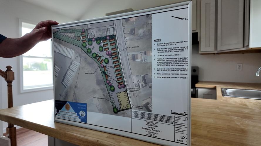 Map of the proposed development.