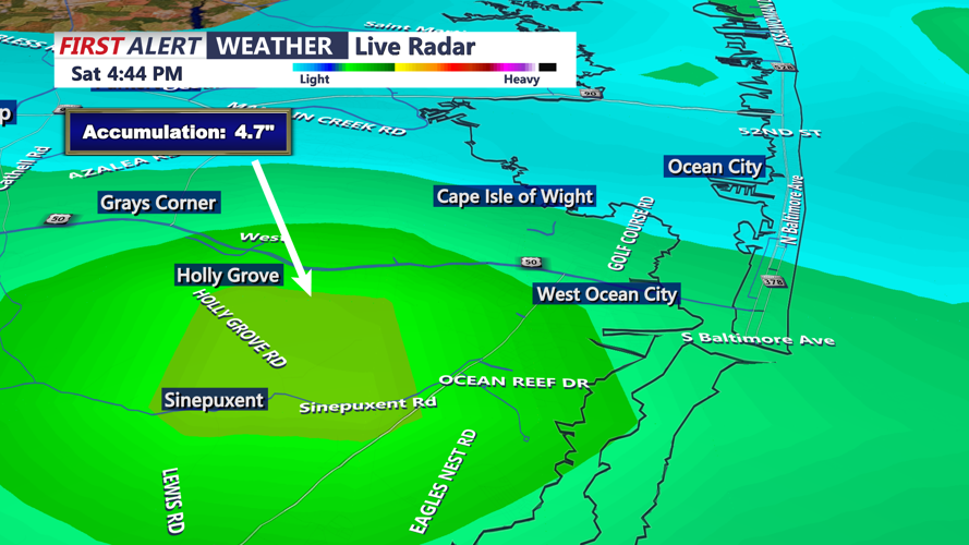 Radar Estimated Rainfall
