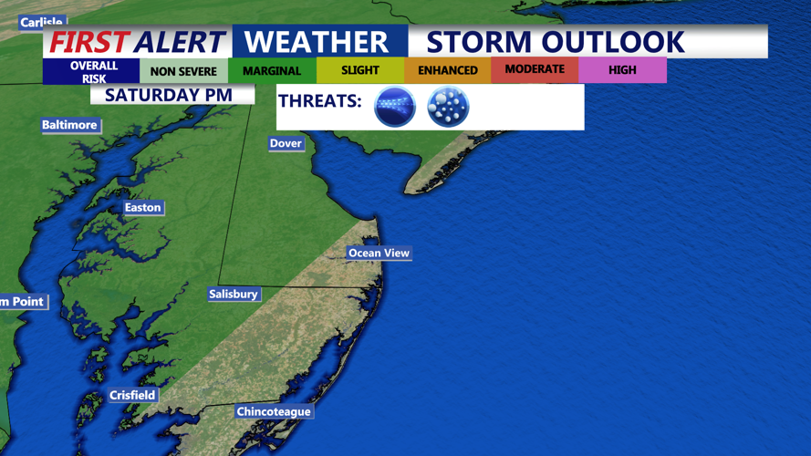 Heat and humidity continues through Saturday, severe storms possible ...