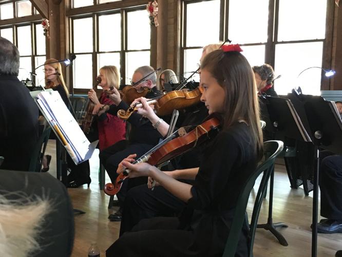 Violinist Caroline Olewiler