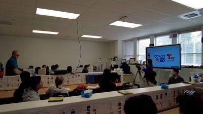 George Schwendtner, teacher at Georgetown Middle School, aims to provide students with real-life experiences they may not usually get.