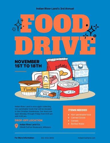 Indian River Land Co donation flyer 2024