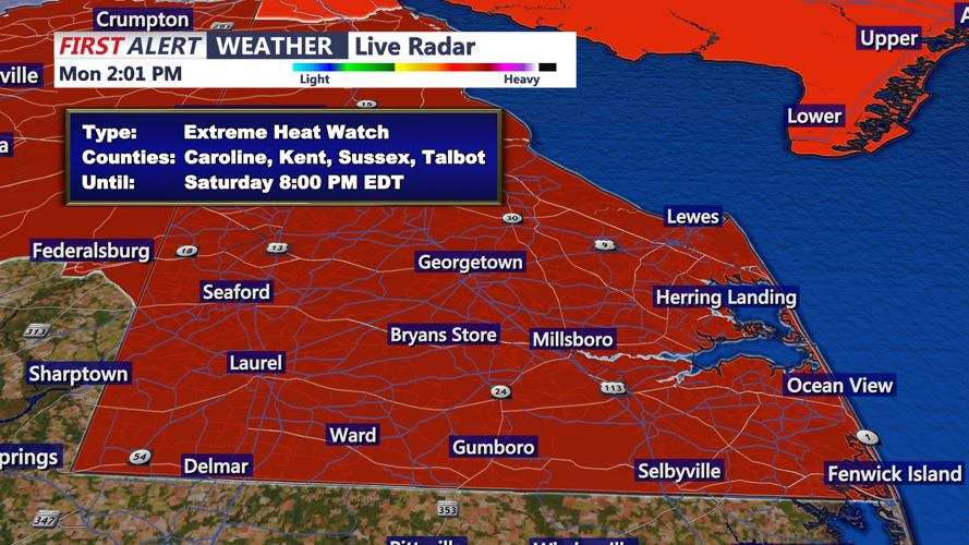 EXTREME HEAT WATCH - FOR THURSDAY-SATURDAY