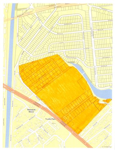 Rehoboth water outage map