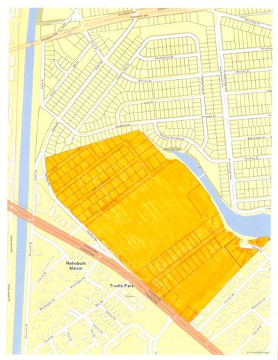 Rehoboth water outage map