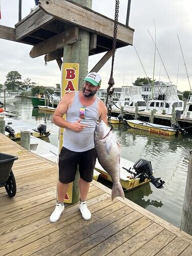 Dominic Vuotto and Blueline Tilefish