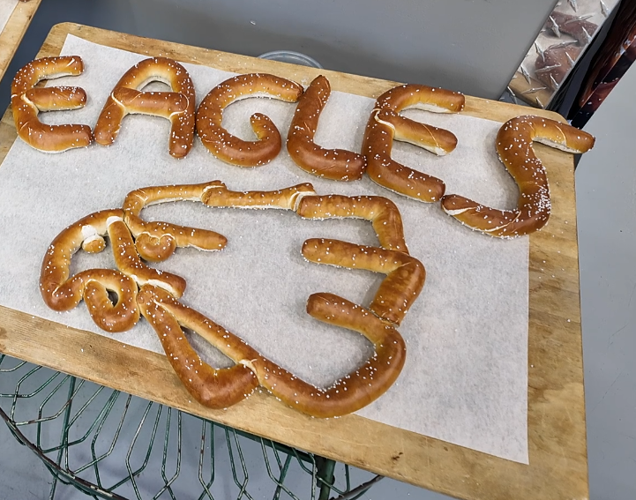 Eagles Pretzel