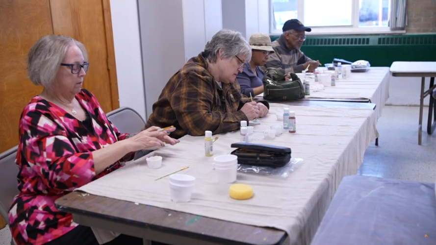 Veterans art classes