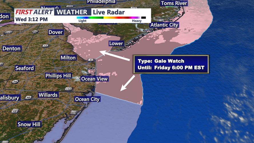 GALE WIND WATCH SUSSEX