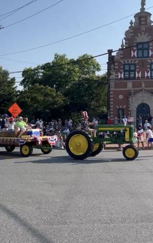 TRACTOR AT PARADE