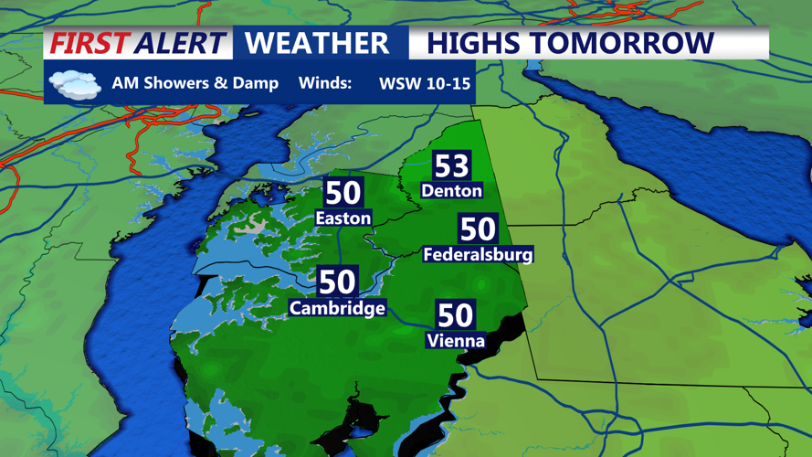 HIGHS TOMORROW CAMBRIDGE