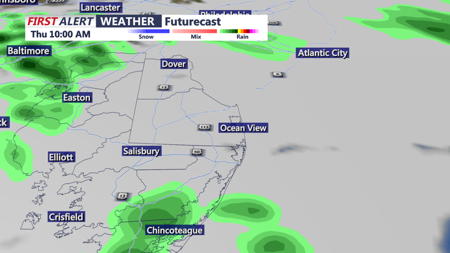FUTURECAST RADAR DELMARVA