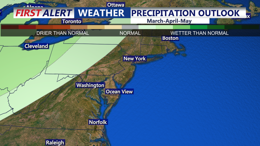 Three Month Precipitation Outlook