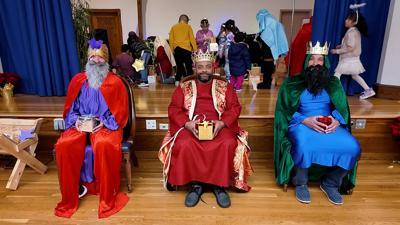 The event concluded with an appearance by the three wise men—Melchor, Gaspar, and Balthazar—who delivered gifts to the children in attendance.