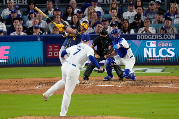 NLCS Brewers Dodgers Baseball