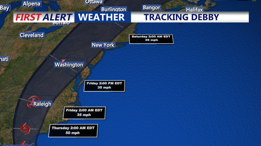 debby tracker