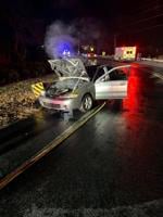 Car fire under investigation in Blades