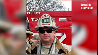 Former Lewes fire chief Bill Buckaloo